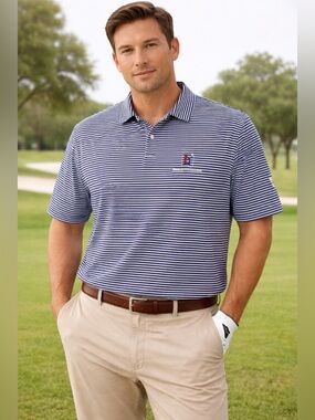 Peter Millar Polo Shirt, Crown Crafted